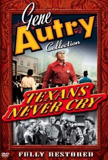 Texans Never Cry 1951 poster