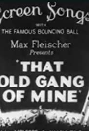 That Old Gang of Mine 1931 copertina