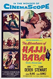 The Adventures of Hajji Baba 1954 copertina