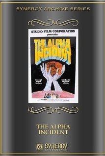 The Alpha Incident 1978 poster