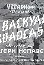 The Backyard Broadcast 1936 copertina
