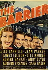 The Barrier 1937 copertina