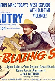 The Blazing Sun 1950 poster