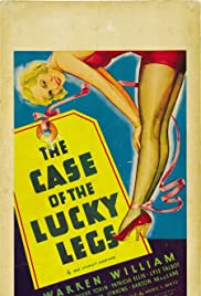 The Case of the Lucky Legs 1935 copertina
