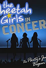 The Cheetah Girls in Concert: The Party's Just Begun Tour 2007 poster