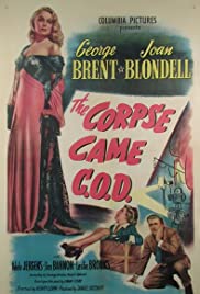 The Corpse Came C.O.D. 1947 copertina
