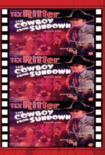 The Cowboy from Sundown 1940 poster