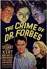 The Crime of Dr. Forbes 1936 охватывать