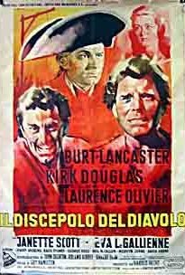 The Devil's Disciple 1959 poster