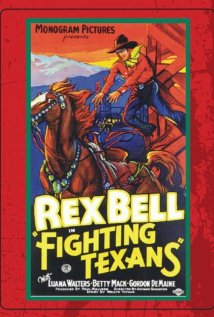 The Fighting Texans 1933 poster