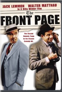 The Front Page (1974) cover