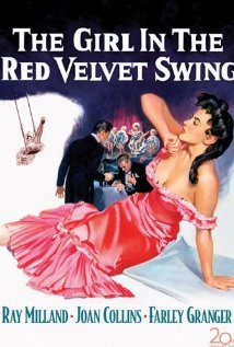 The Girl in the Red Velvet Swing 1955 poster