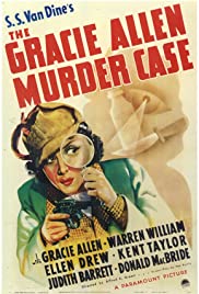 The Gracie Allen Murder Case 1939 copertina