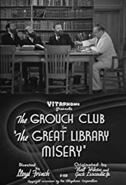 The Great Library Misery 1938 copertina