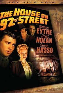 The House on 92nd Street 1945 copertina
