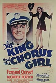 The King and the Chorus Girl 1937 poster
