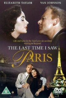 The Last Time I Saw Paris 1954 poster