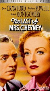 The Last of Mrs. Cheyney 1937 poster