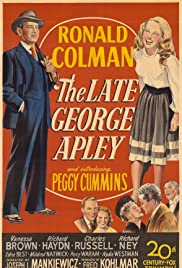 The Late George Apley 1947 copertina