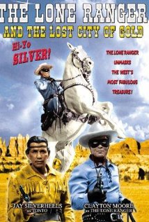 The Lone Ranger and the Lost City of Gold 1958 poster