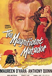 The Magnificent Matador 1955 copertina