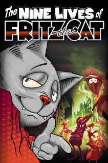 The Nine Lives of Fritz the Cat 1974 capa