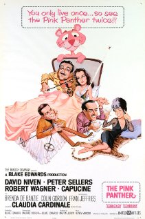 The Pink Panther 1963 copertina