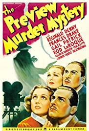 The Preview Murder Mystery 1936 poster