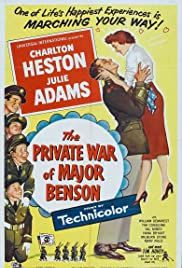 The Private War of Major Benson 1955 poster
