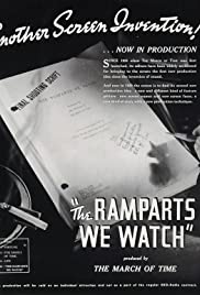 The Ramparts We Watch 1940 poster