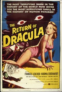 The Return of Dracula 1958 poster