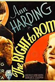 The Right to Romance 1933 poster