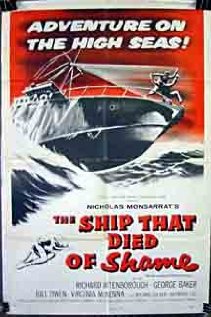 The Ship That Died of Shame 1955 capa