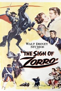 The Sign of Zorro (1958) cover