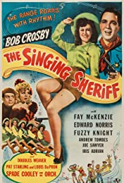 The Singing Sheriff 1944 copertina
