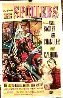 The Spoilers 1955 copertina