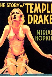 The Story of Temple Drake 1933 copertina