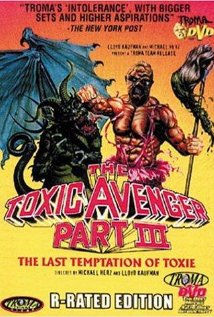 The Toxic Avenger Part III: The Last Temptation of Toxie 1989 copertina