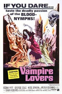 The Vampire Lovers 1970 poster