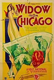 The Widow from Chicago 1930 capa