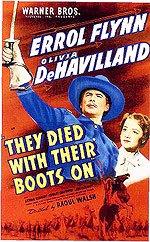 They Died with Their Boots On (1941) cover