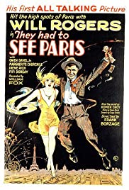 They Had to See Paris 1929 poster