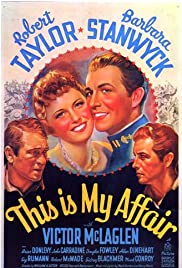 This Is My Affair 1937 poster