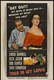 This Is My Love 1954 poster