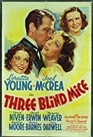 Three Blind Mice 1938 poster