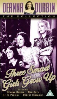 Three Smart Girls Grow Up 1939 poster