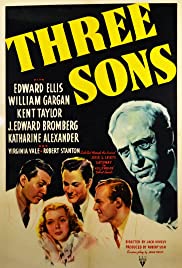 Three Sons 1939 poster