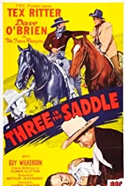 Three in the Saddle 1945 poster