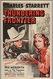 Thundering Frontier 1940 capa