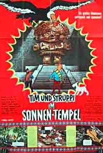 Tintin et le temple du soleil 1969 copertina